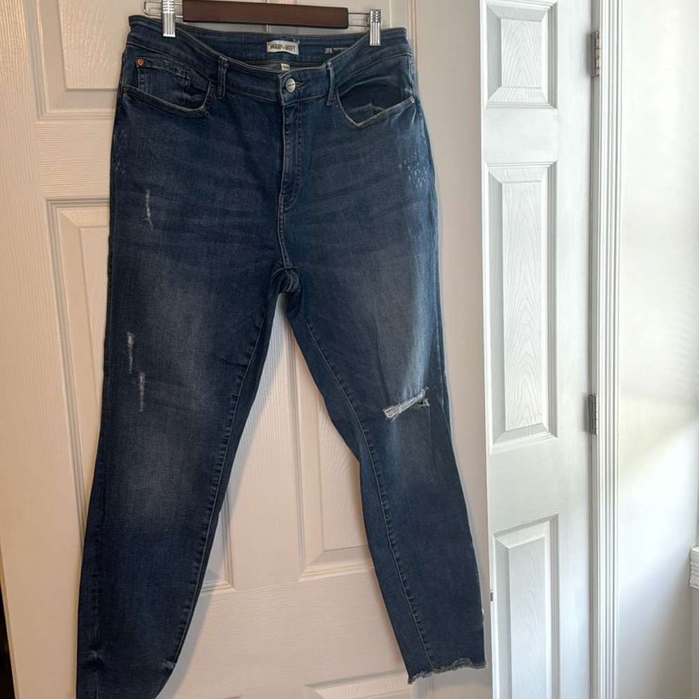 Warp and Weft skinny jeans
